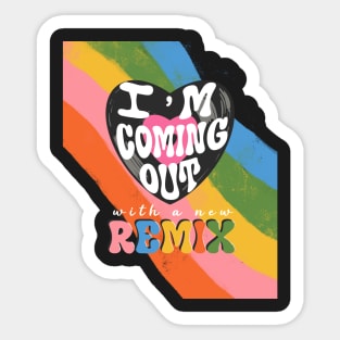 LGBTQ Coming Out Sticker